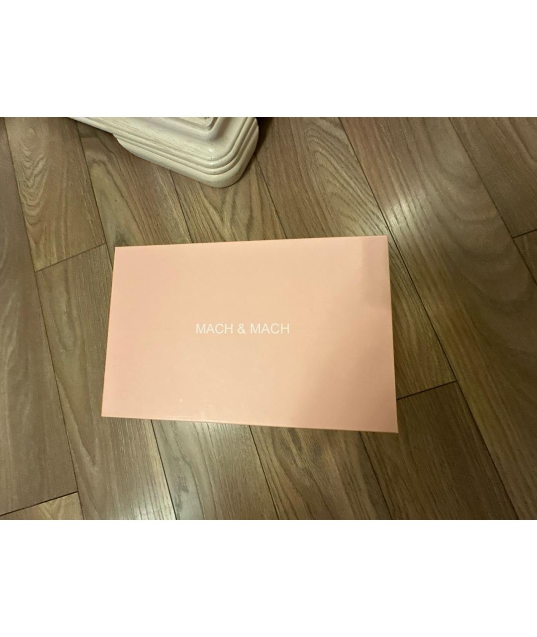 MACH&MACH Черные кожаные балетки, фото 7