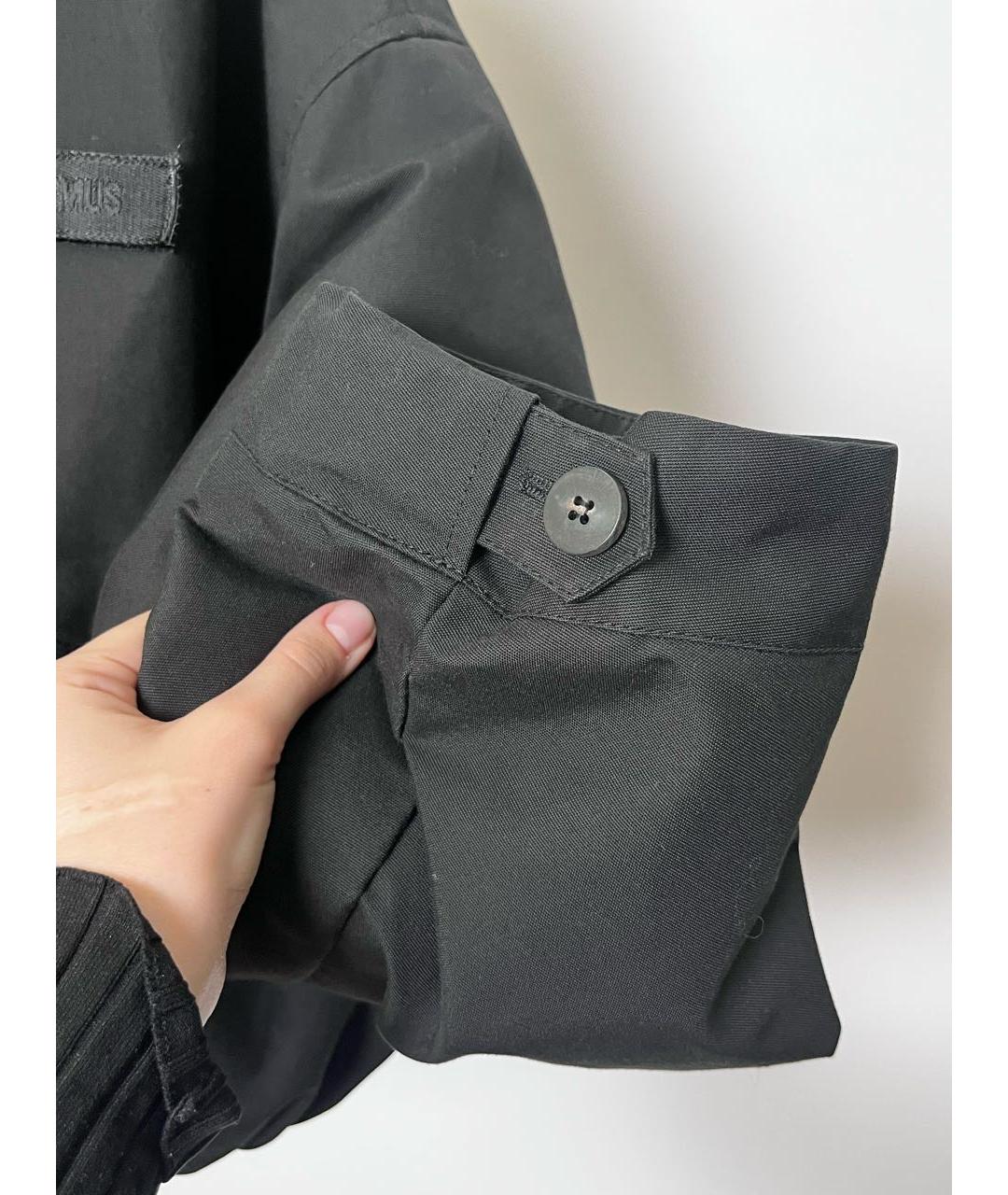 JACQUEMUS Черная полиамидовая куртка, фото 5