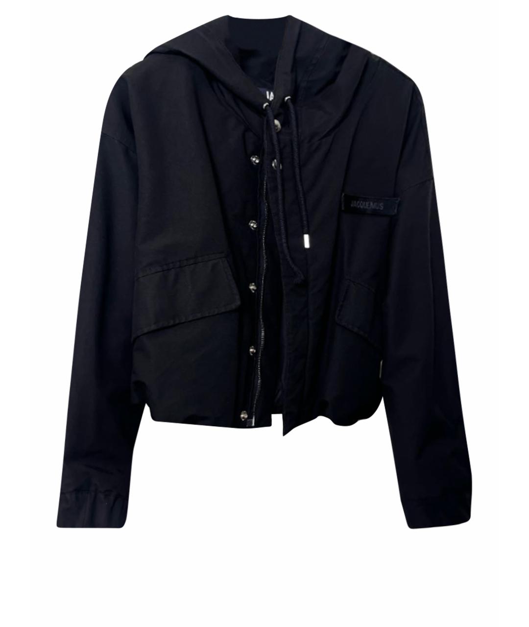 JACQUEMUS Черная полиамидовая куртка, фото 1