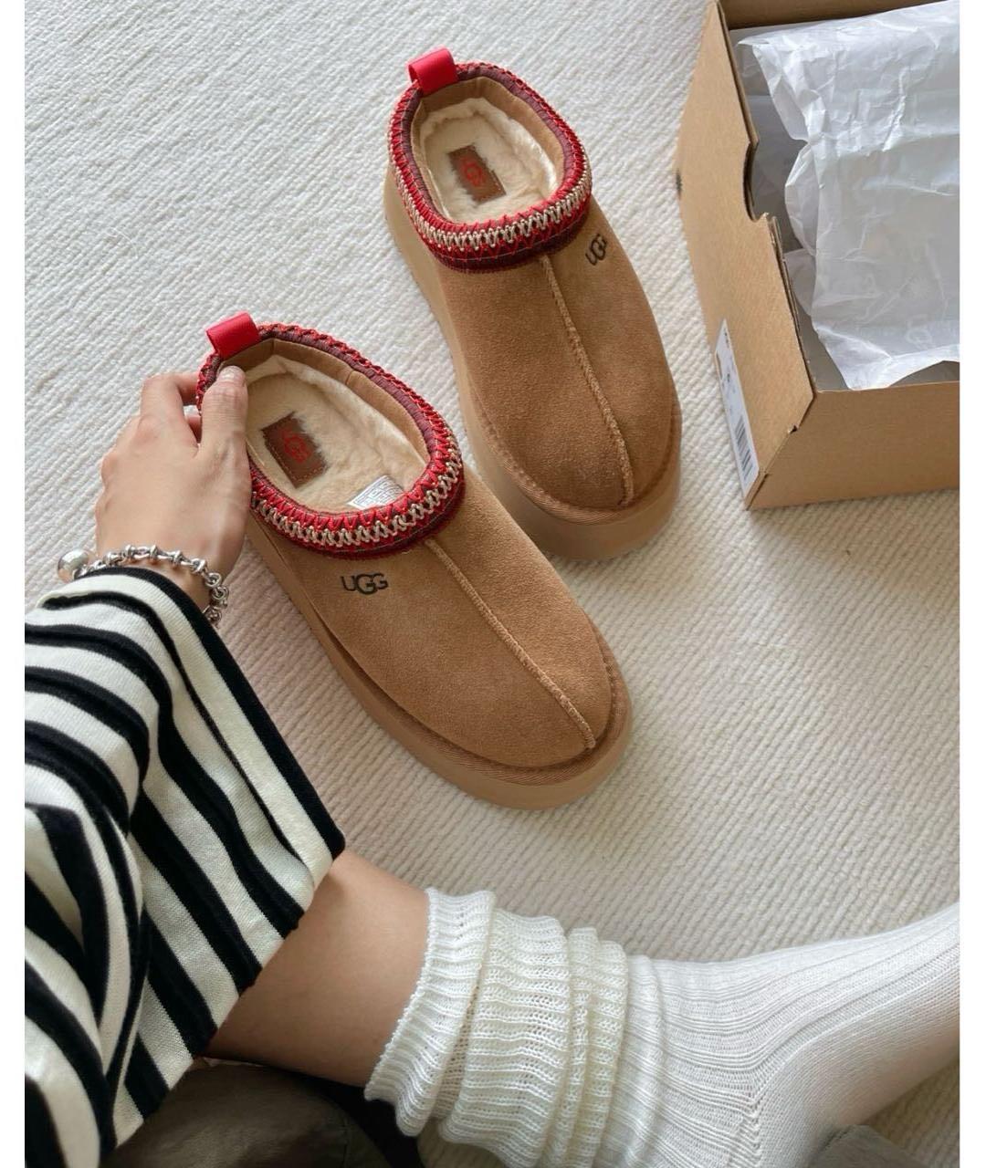 UGG AUSTRALIA Замшевые сабо, фото 7