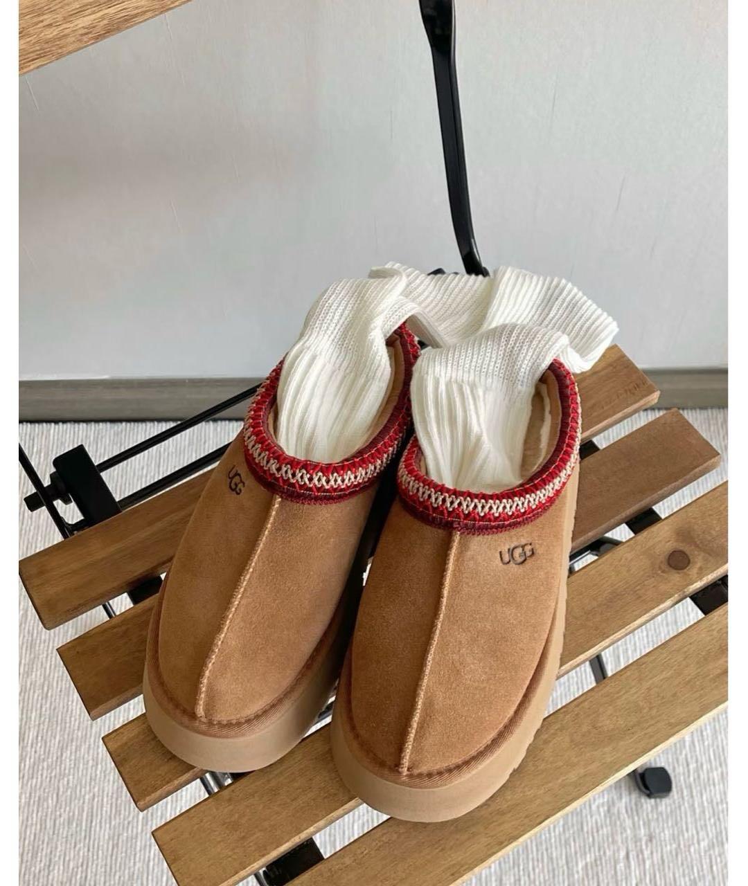 UGG AUSTRALIA Замшевые сабо, фото 4