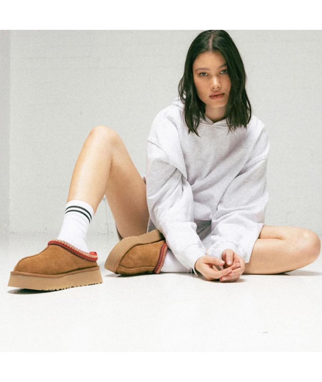 UGG AUSTRALIA Замшевые сабо, фото 2