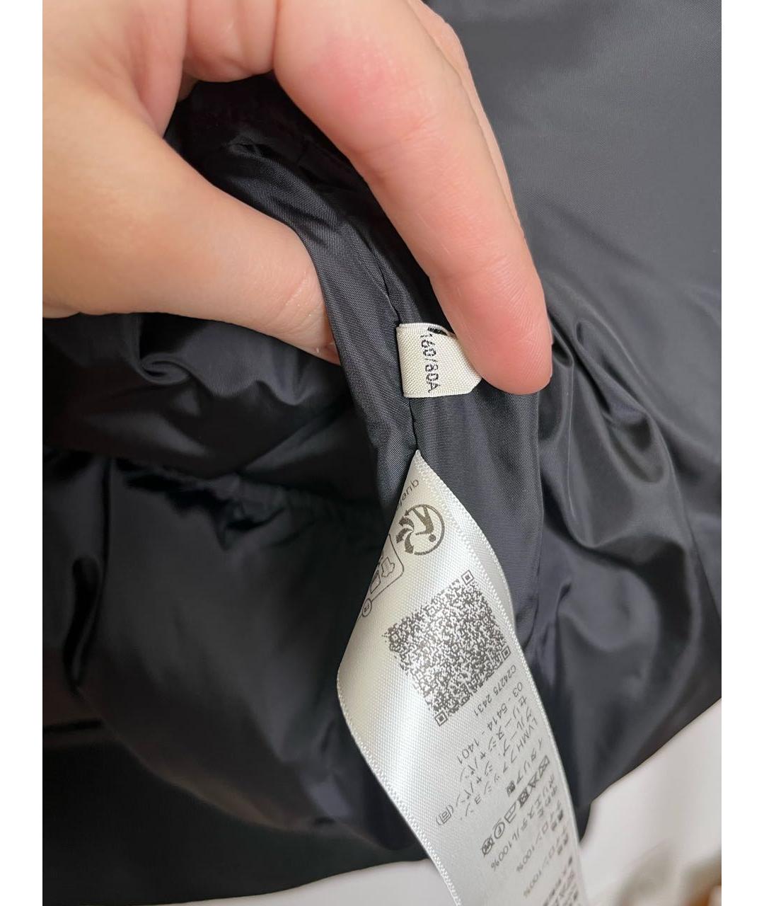 CELINE Черный полиамидовый пуховик, фото 8