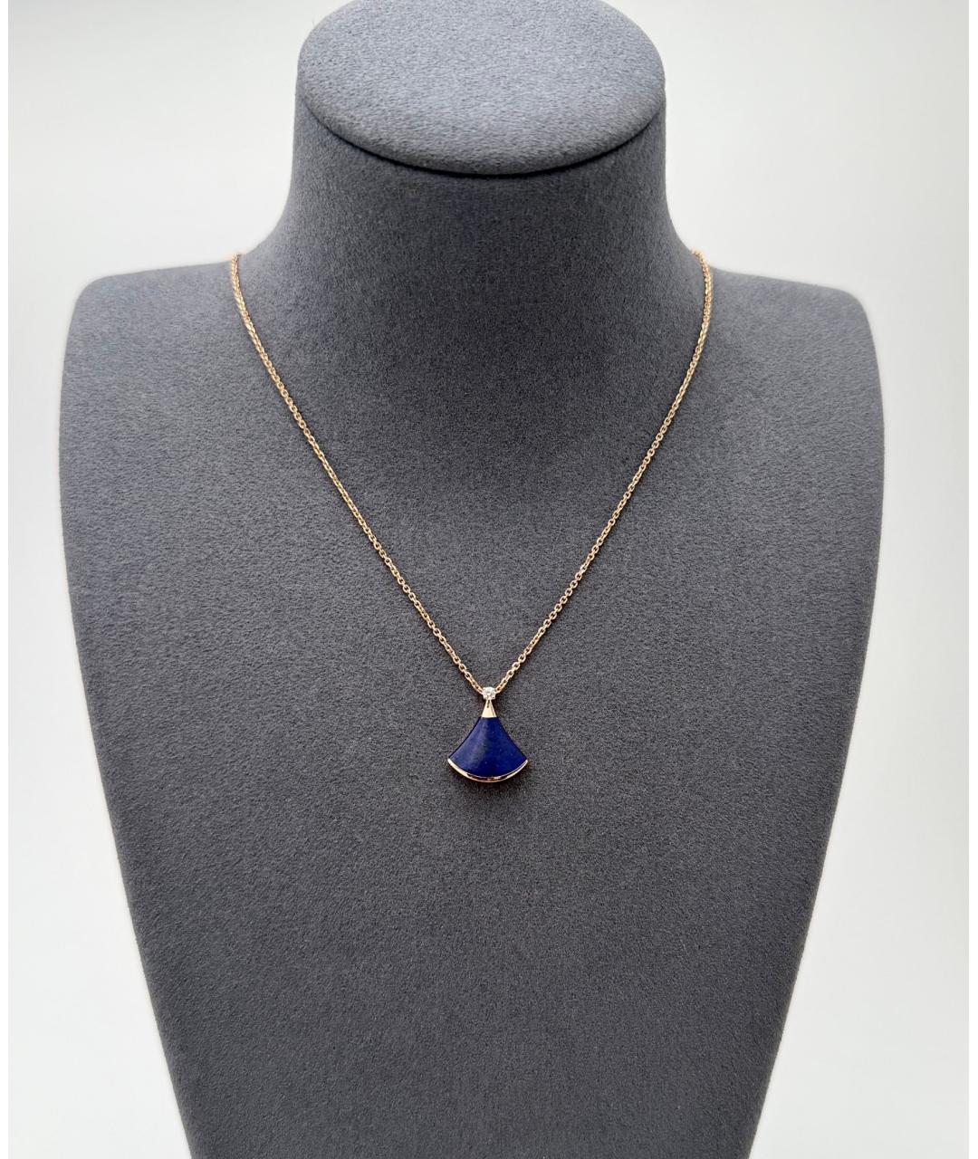 BVLGARI Золотое колье из розового золота, фото 6