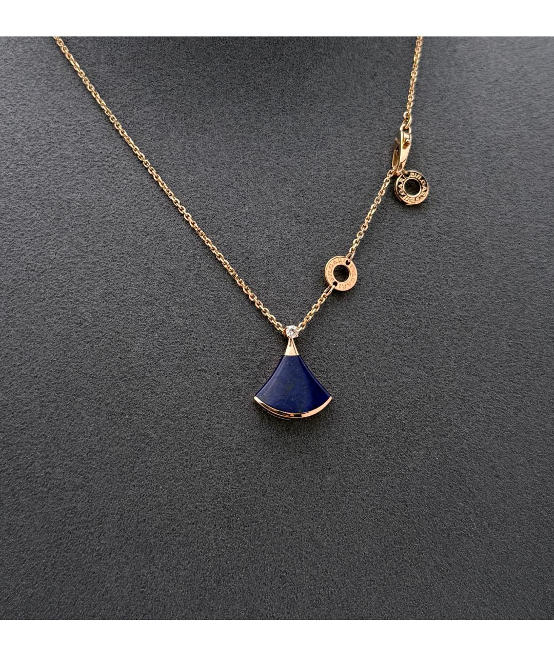 BVLGARI Золотое колье из розового золота, фото 4