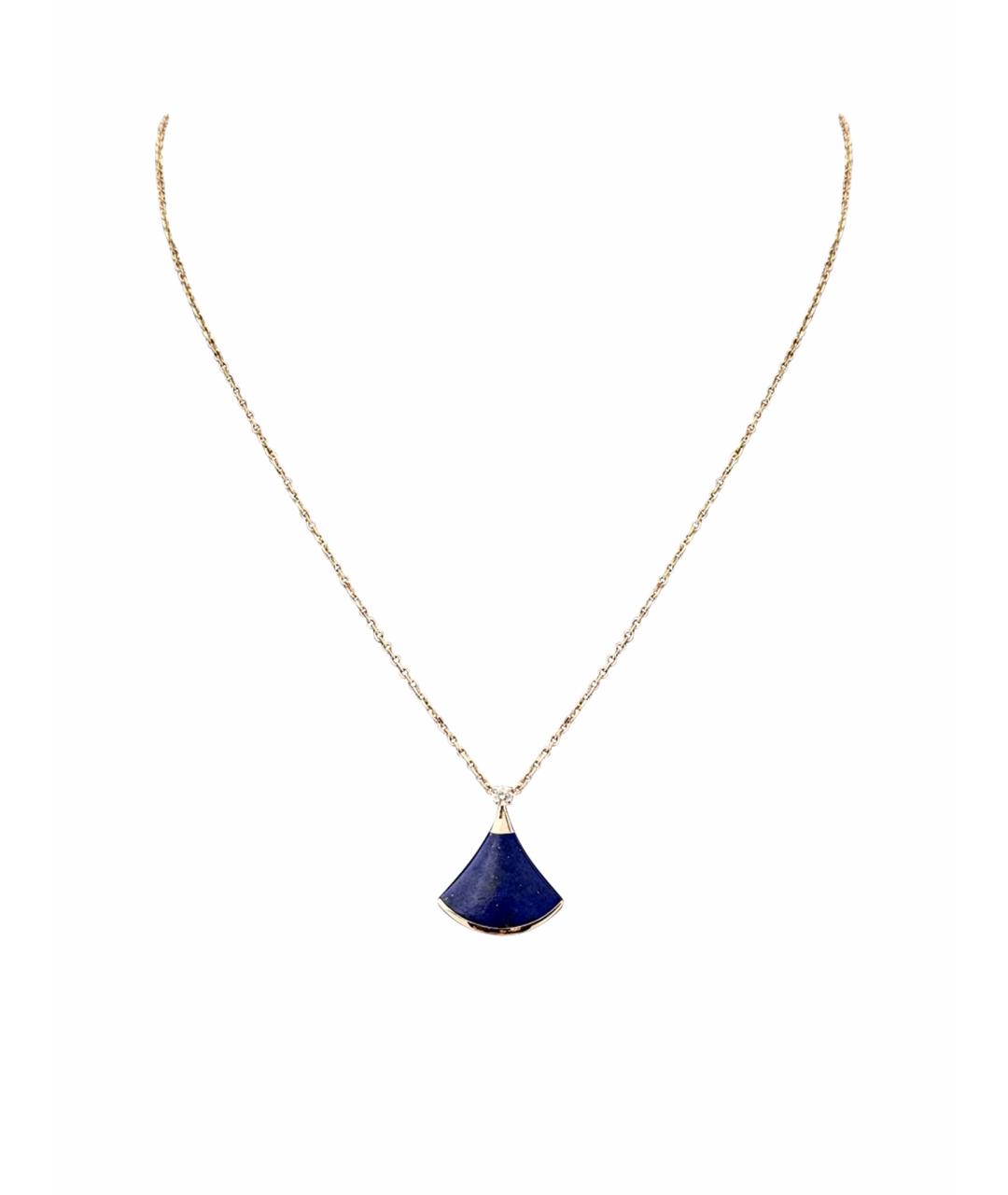 BVLGARI Золотое колье из розового золота, фото 1