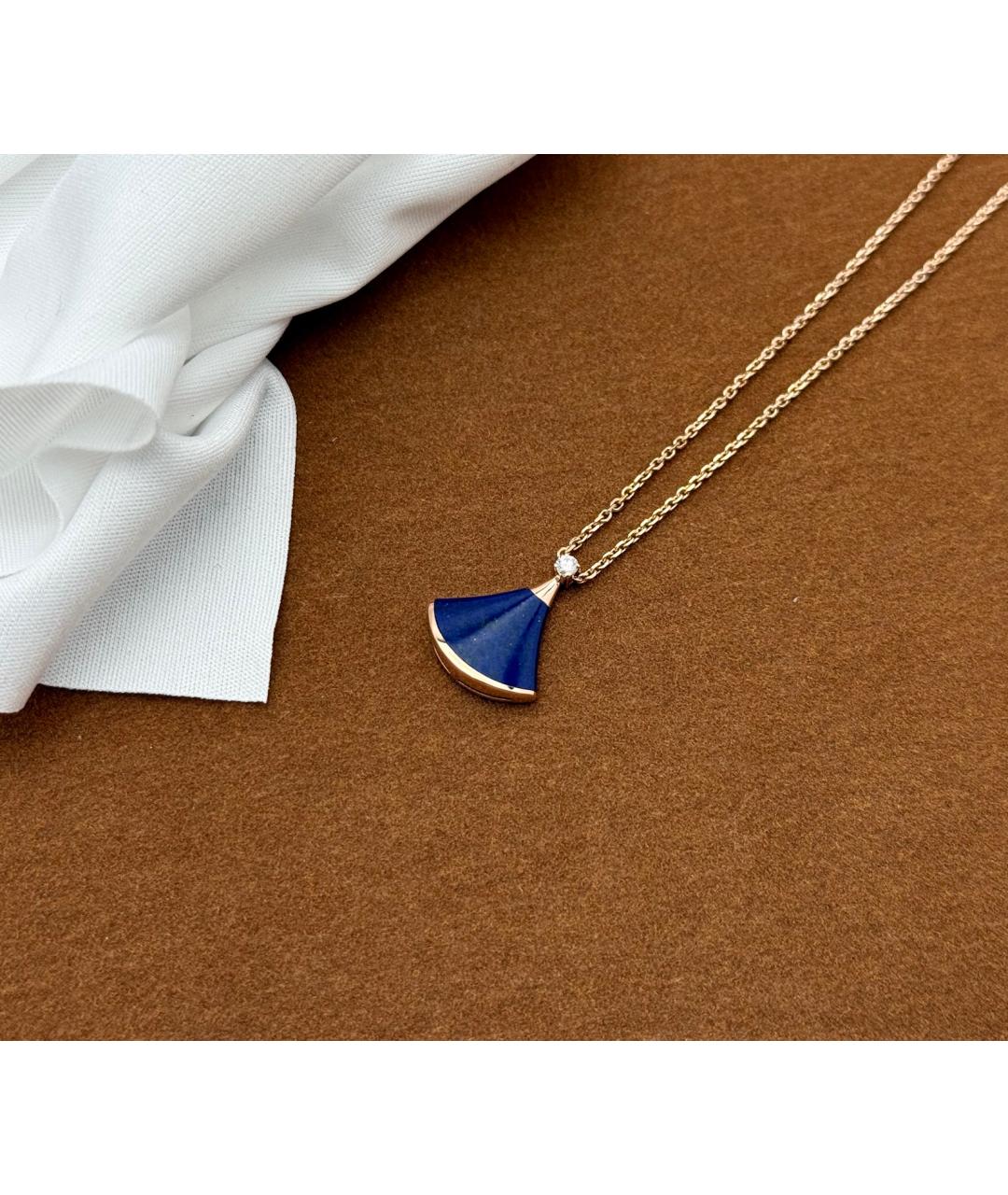 BVLGARI Золотое колье из розового золота, фото 2