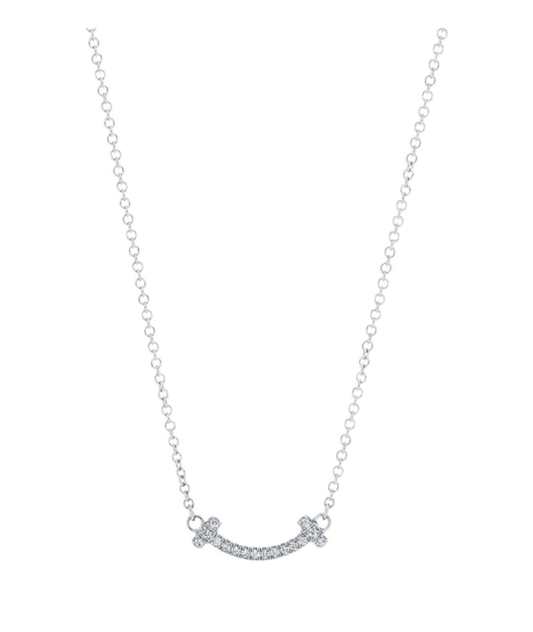 TIFFANY&CO Серебряное колье из белого золота, фото 1