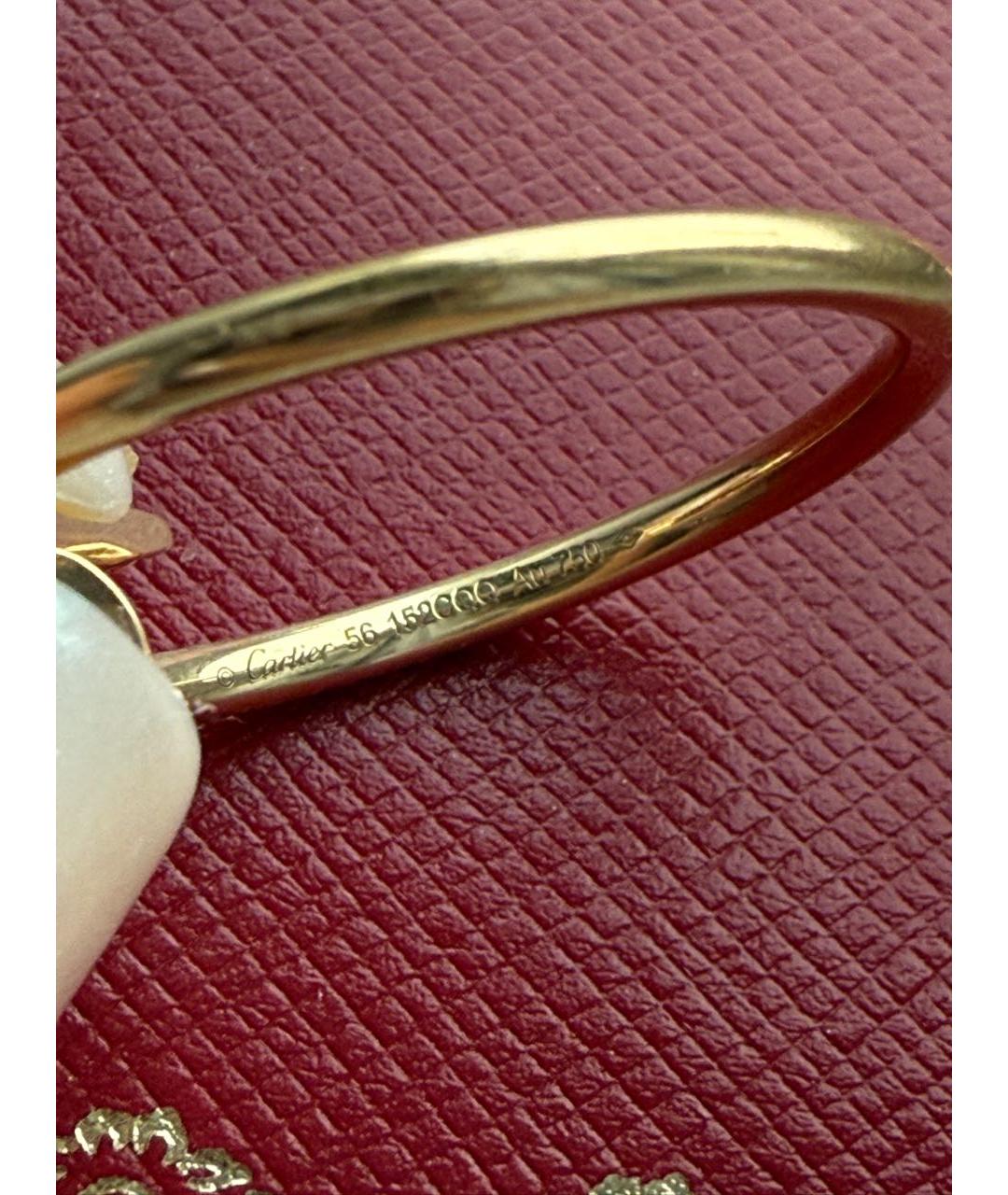CARTIER Желтое кольцо из желтого золота, фото 3