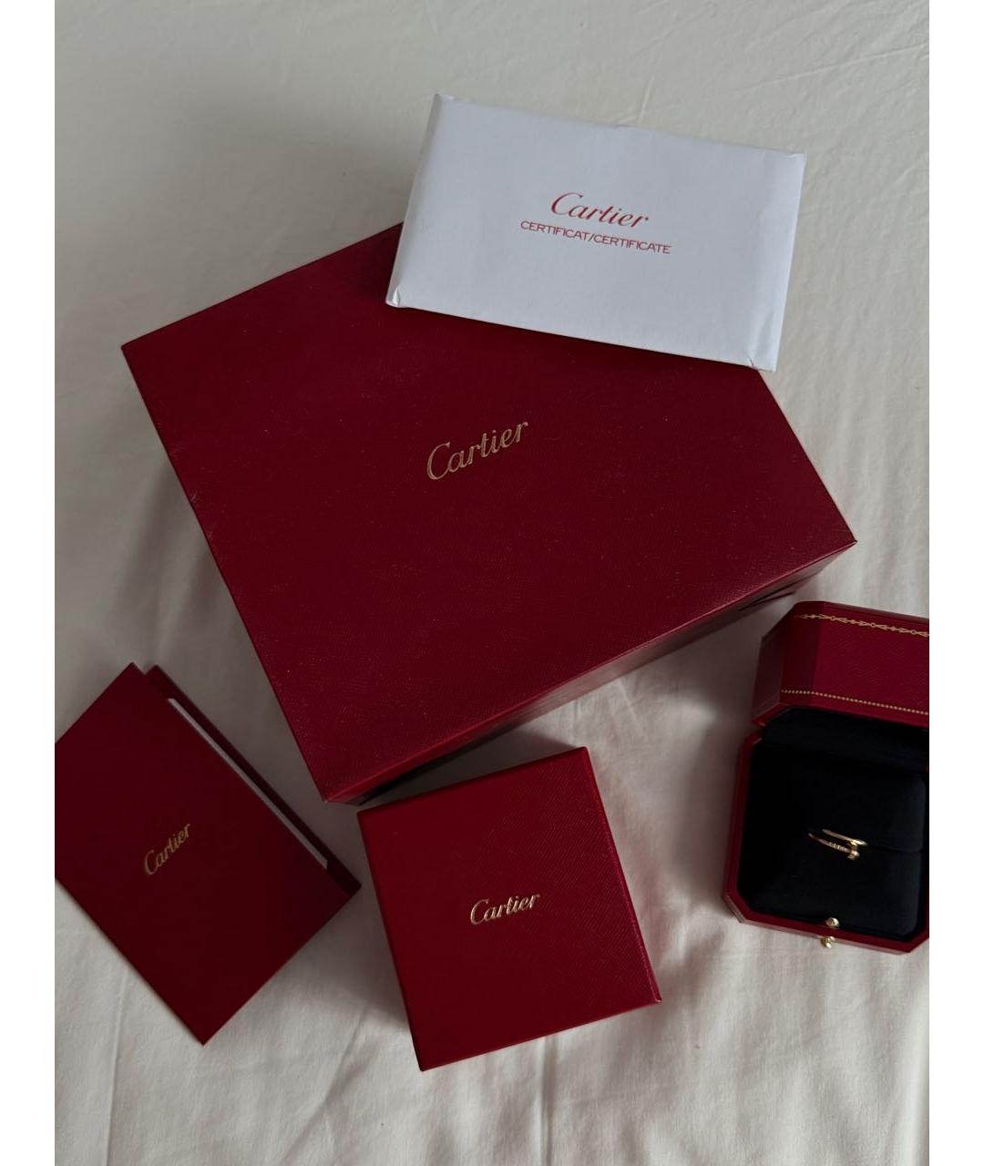 CARTIER Желтое кольцо из желтого золота, фото 5