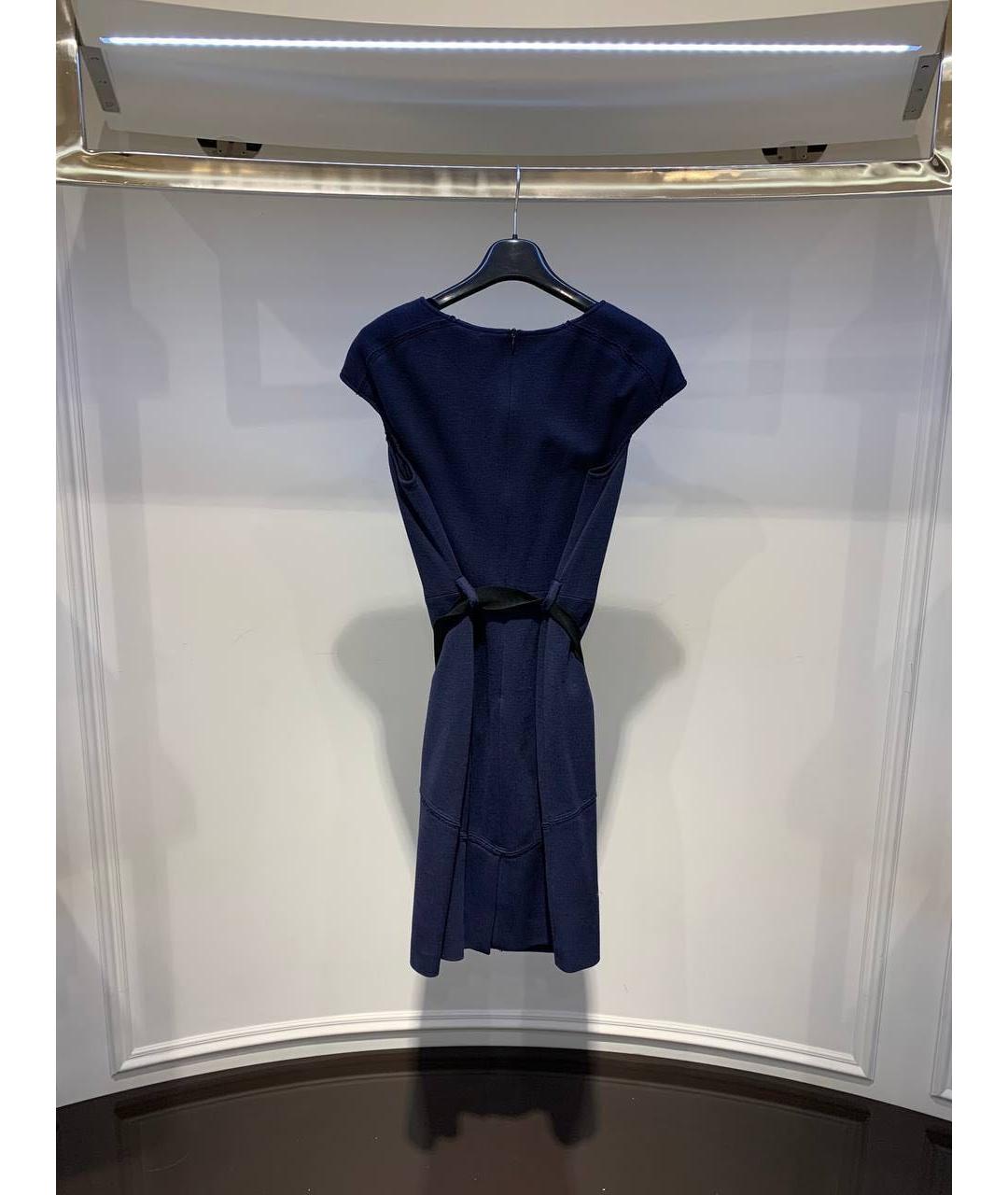 FENDI Темно-синее повседневное платье, фото 2