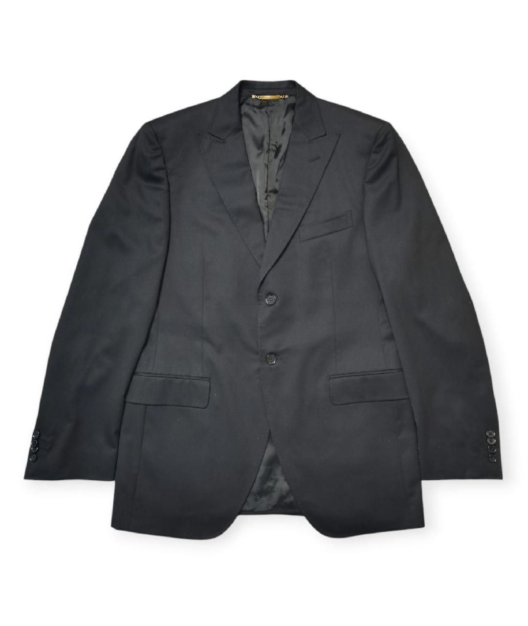 DOLCE&GABBANA Черный шерстяной пиджак, фото 1