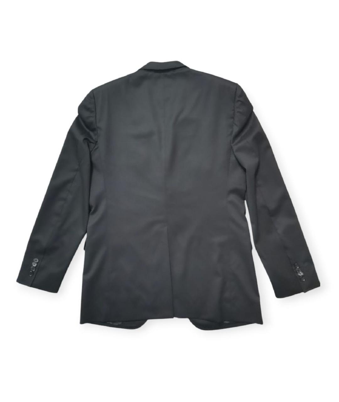 DOLCE&GABBANA Черный шерстяной пиджак, фото 2