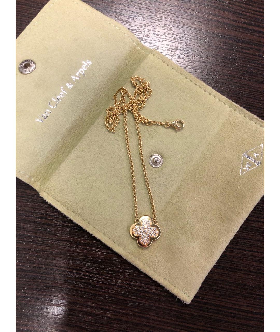 VAN CLEEF & ARPELS Желтая подвеска из желтого золота, фото 3
