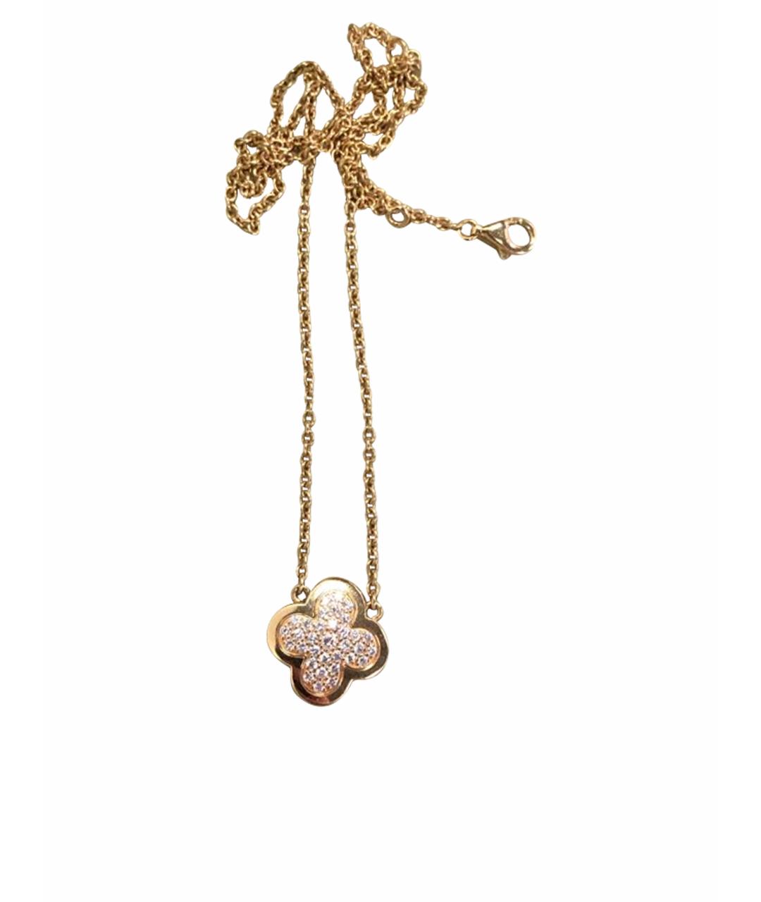 VAN CLEEF & ARPELS Желтая подвеска из желтого золота, фото 1