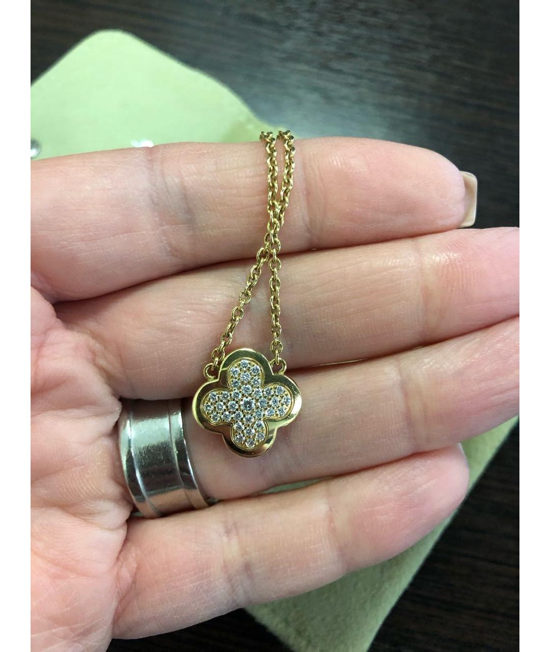 VAN CLEEF & ARPELS Желтая подвеска из желтого золота, фото 2