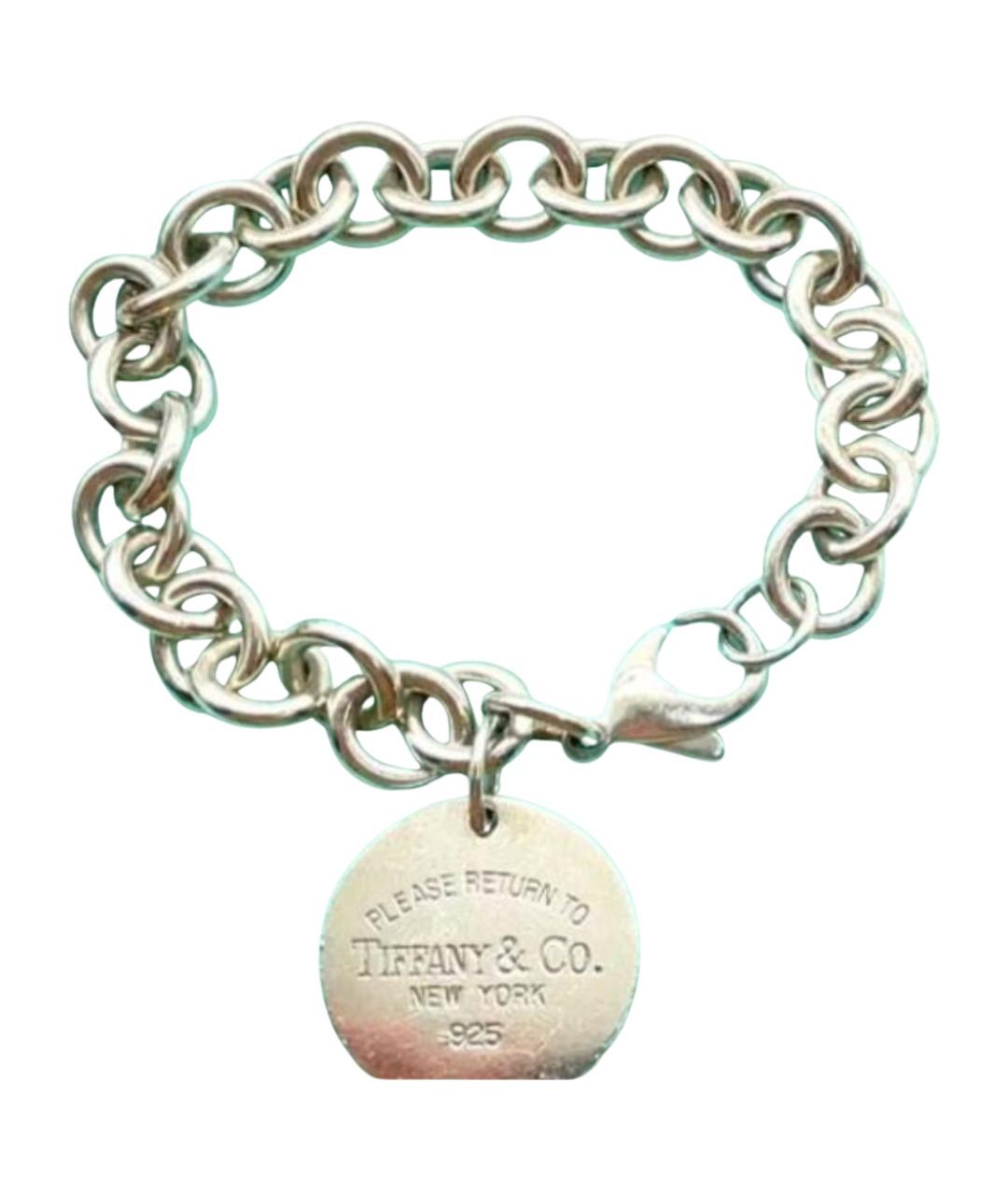 TIFFANY&CO Серебрянный серебряный браслет, фото 1