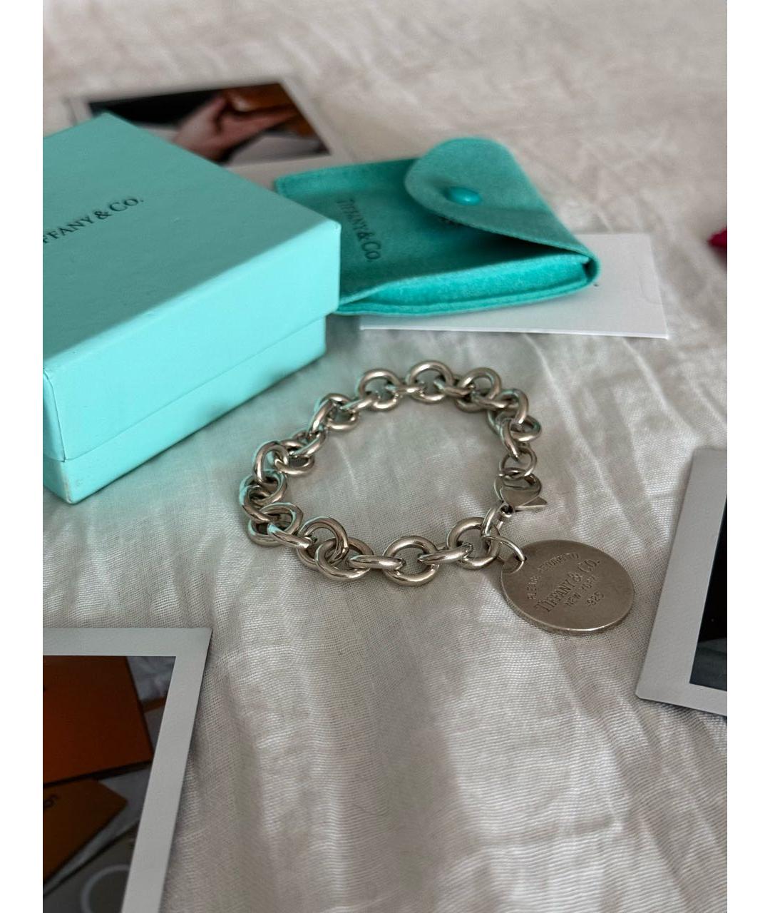 TIFFANY&CO Серебрянный серебряный браслет, фото 3