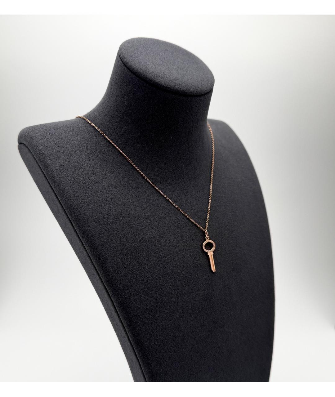 TIFFANY&CO Золотое колье из розового золота, фото 3