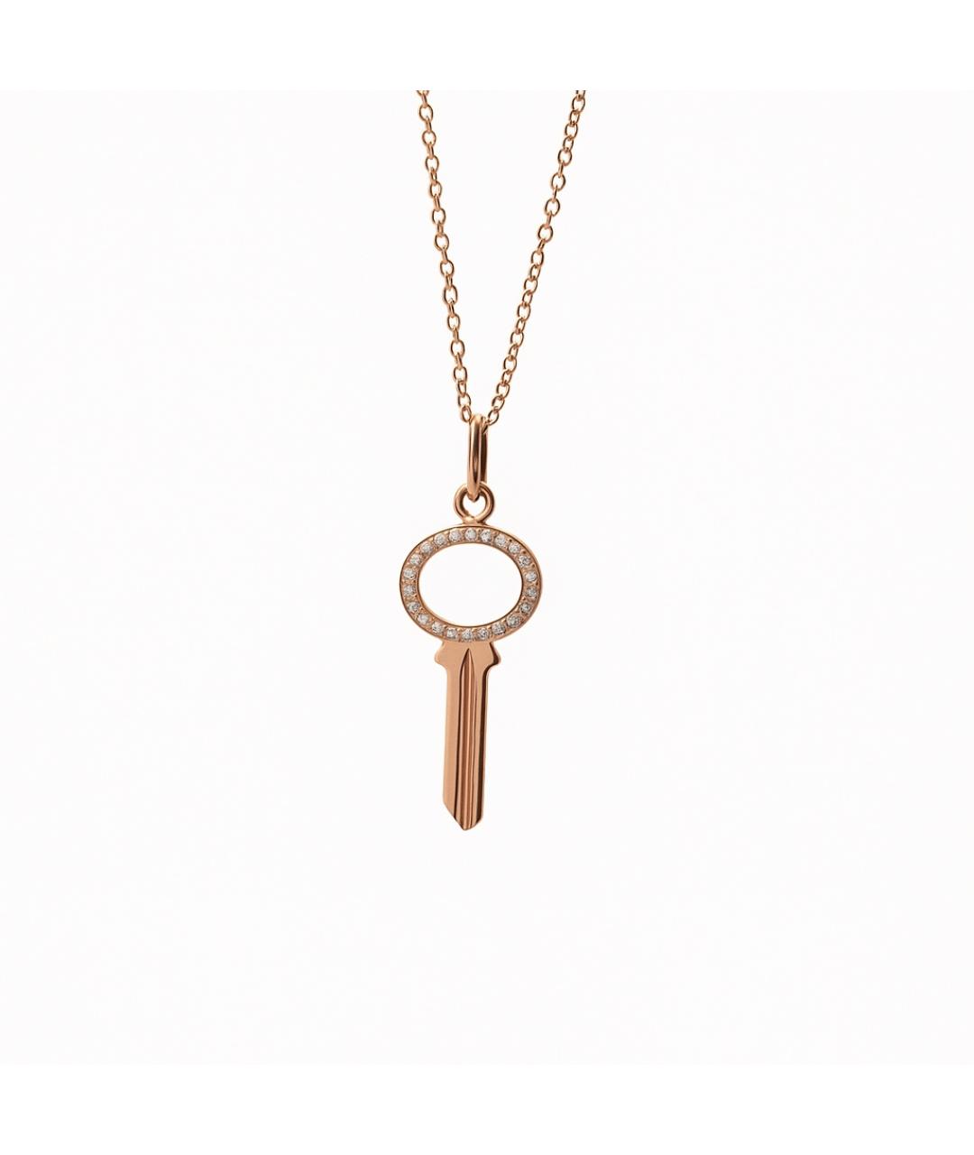 TIFFANY&CO Золотое колье из розового золота, фото 4