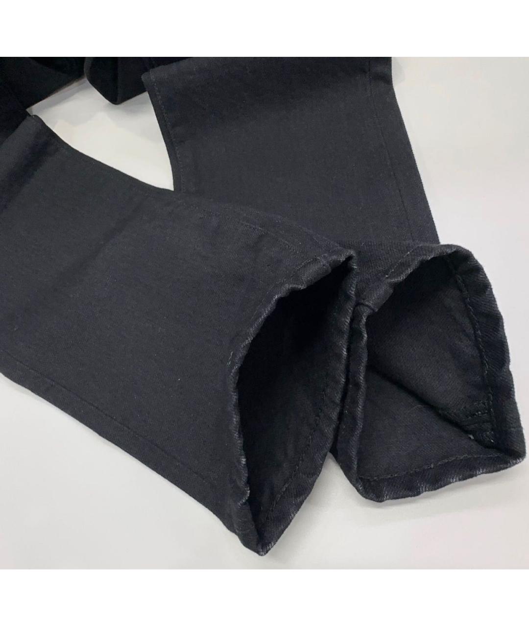 SAINT LAURENT Черные джинсы слим, фото 5