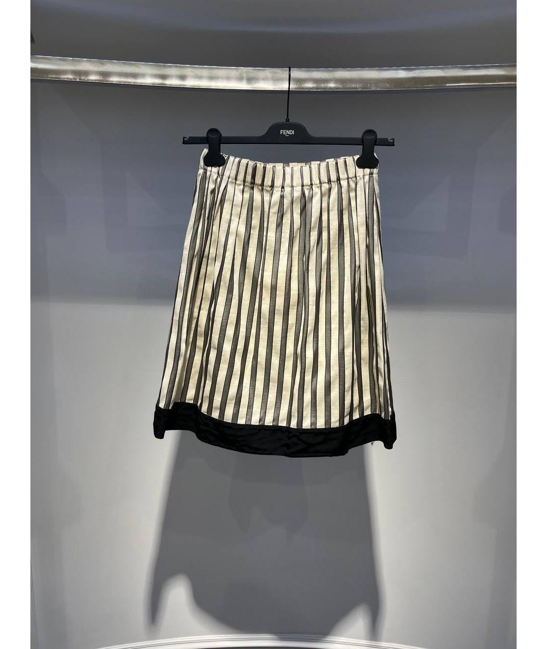 FENDI Мульти юбка миди, фото 3