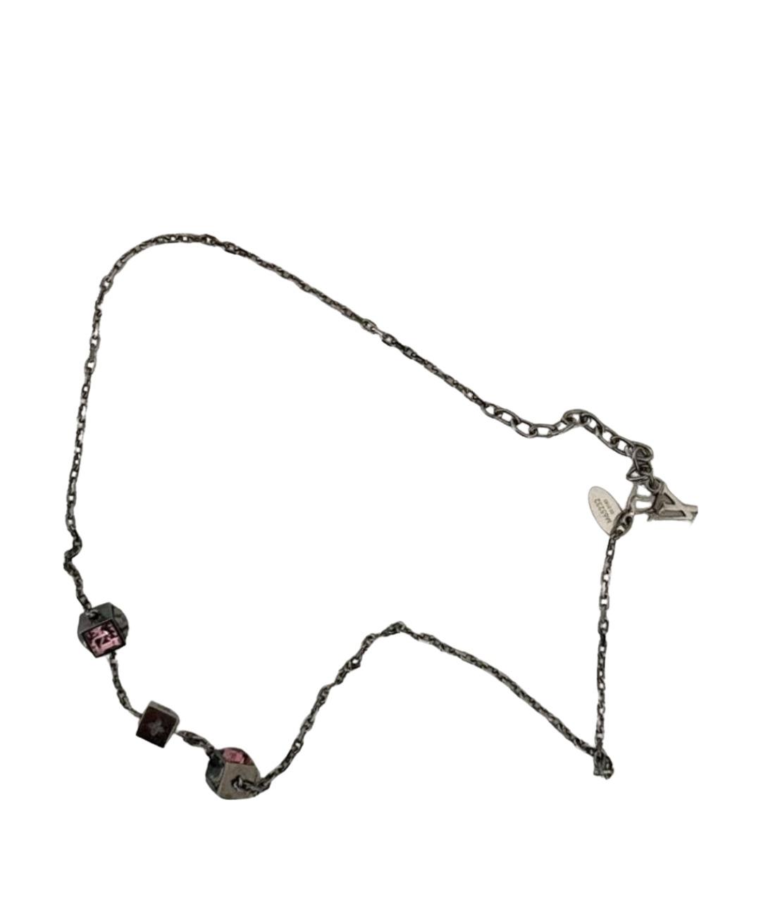 LOUIS VUITTON Серебряная металлическая подвеска, фото 1