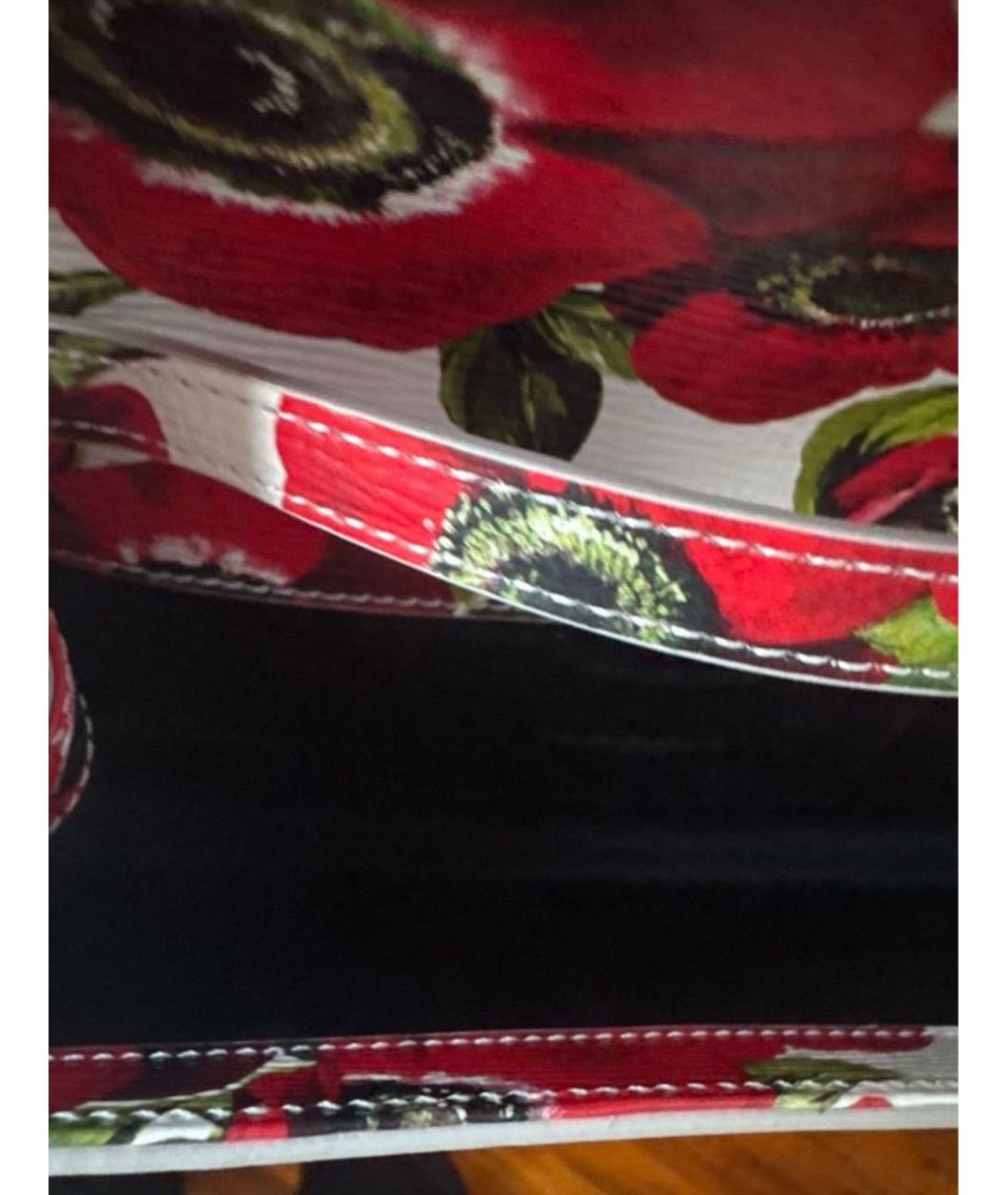 DOLCE&GABBANA Мульти кожаная сумка через плечо, фото 3