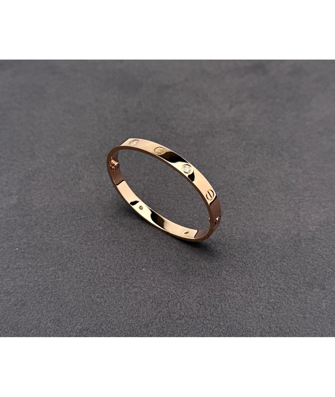 CARTIER Золотой браслет из розового золота, фото 2