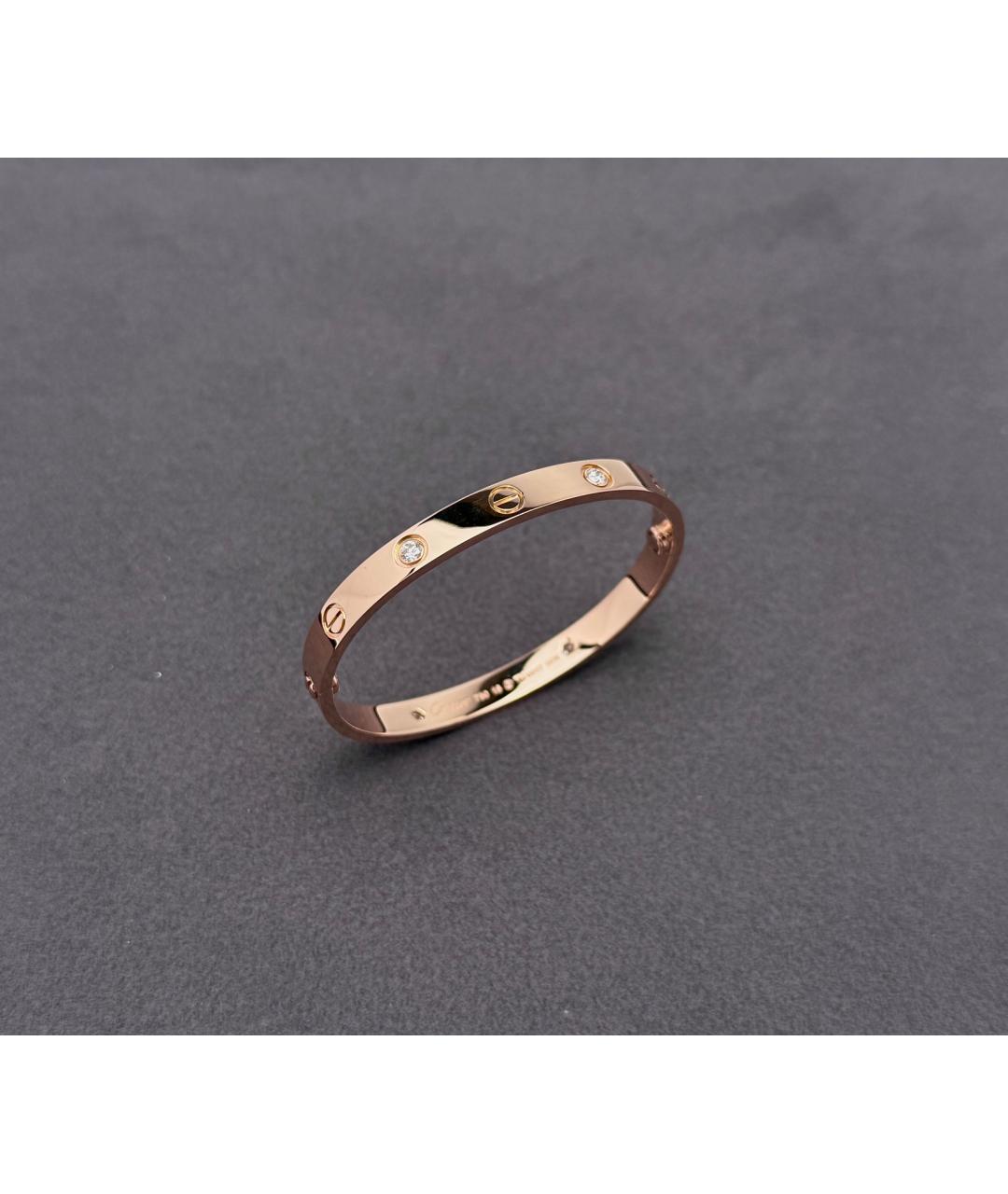 CARTIER Золотой браслет из розового золота, фото 4