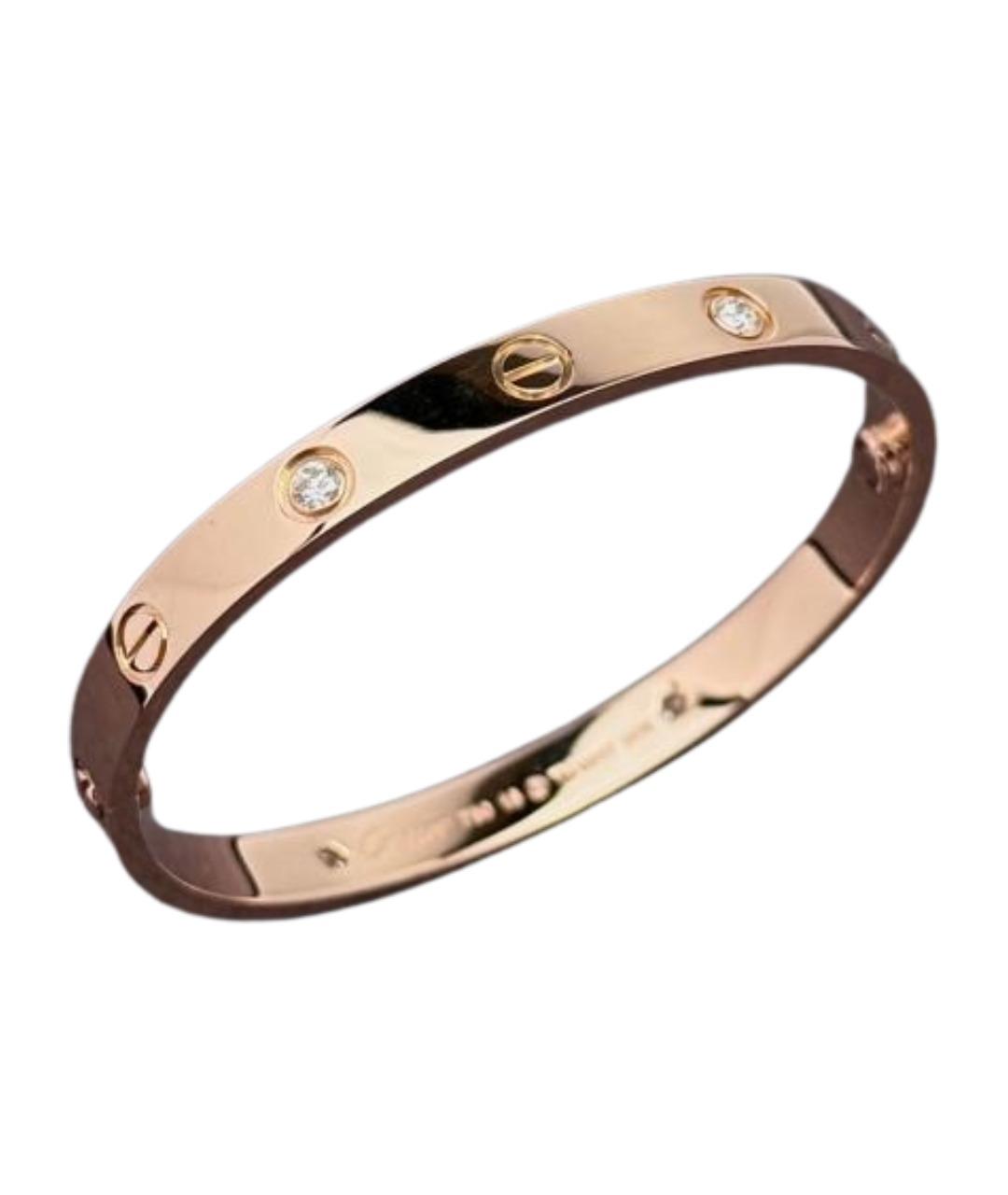 CARTIER Золотой браслет из розового золота, фото 1