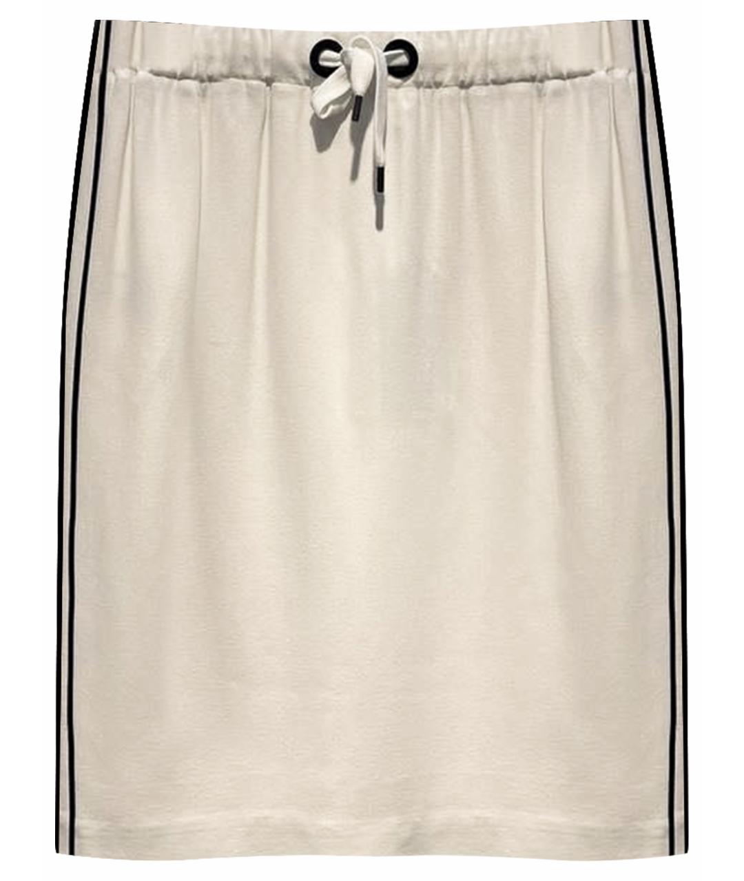 FENDI Бежевая юбка миди, фото 1