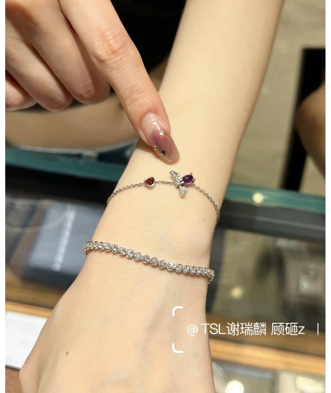 CHAUMET Серебрянный браслет, фото 7