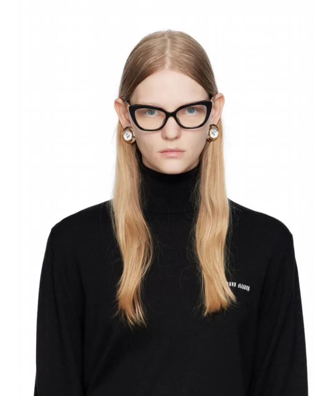 MIU MIU Золотые металлические серьги, фото 7