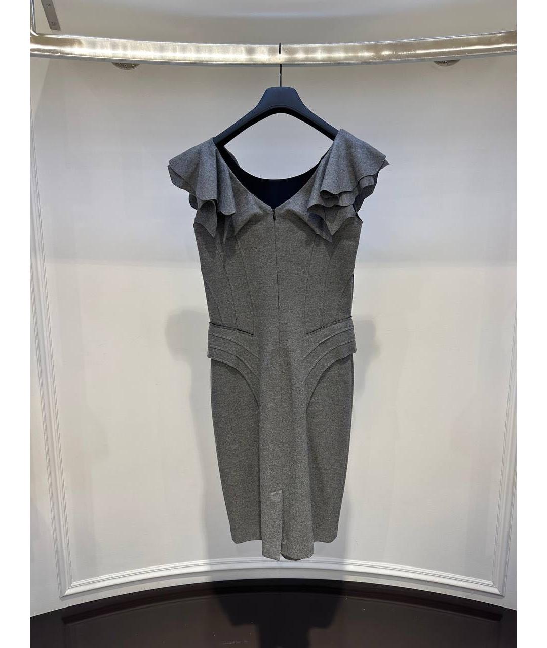 FENDI Серое повседневное платье, фото 2