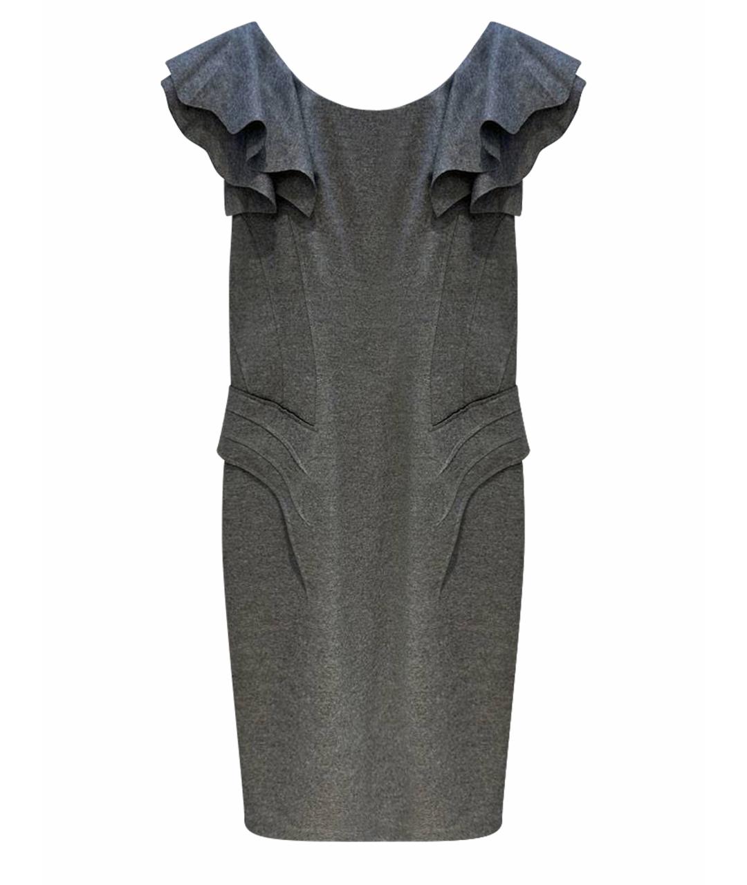 FENDI Серое повседневное платье, фото 1