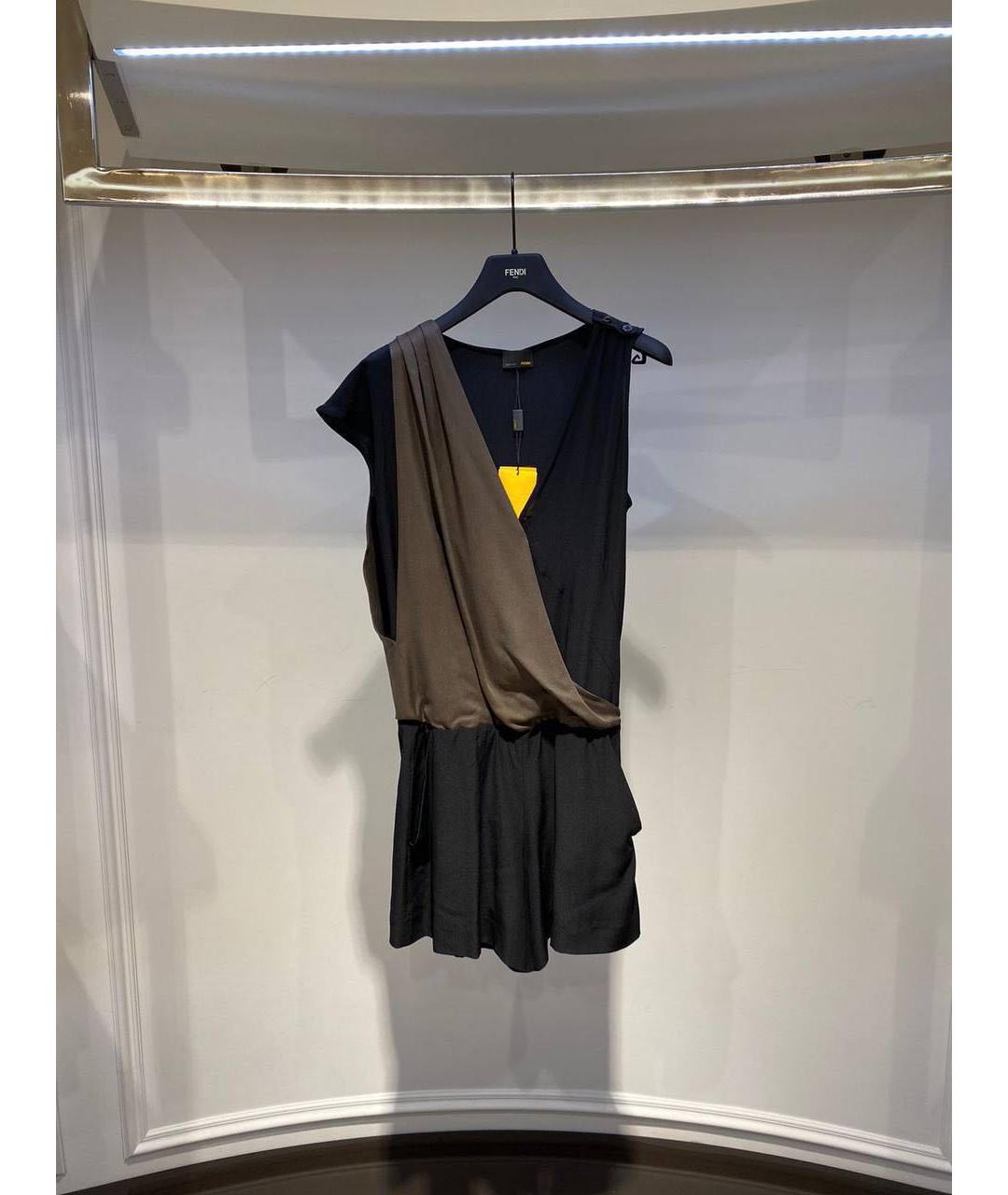 FENDI Черный комбинезон, фото 3