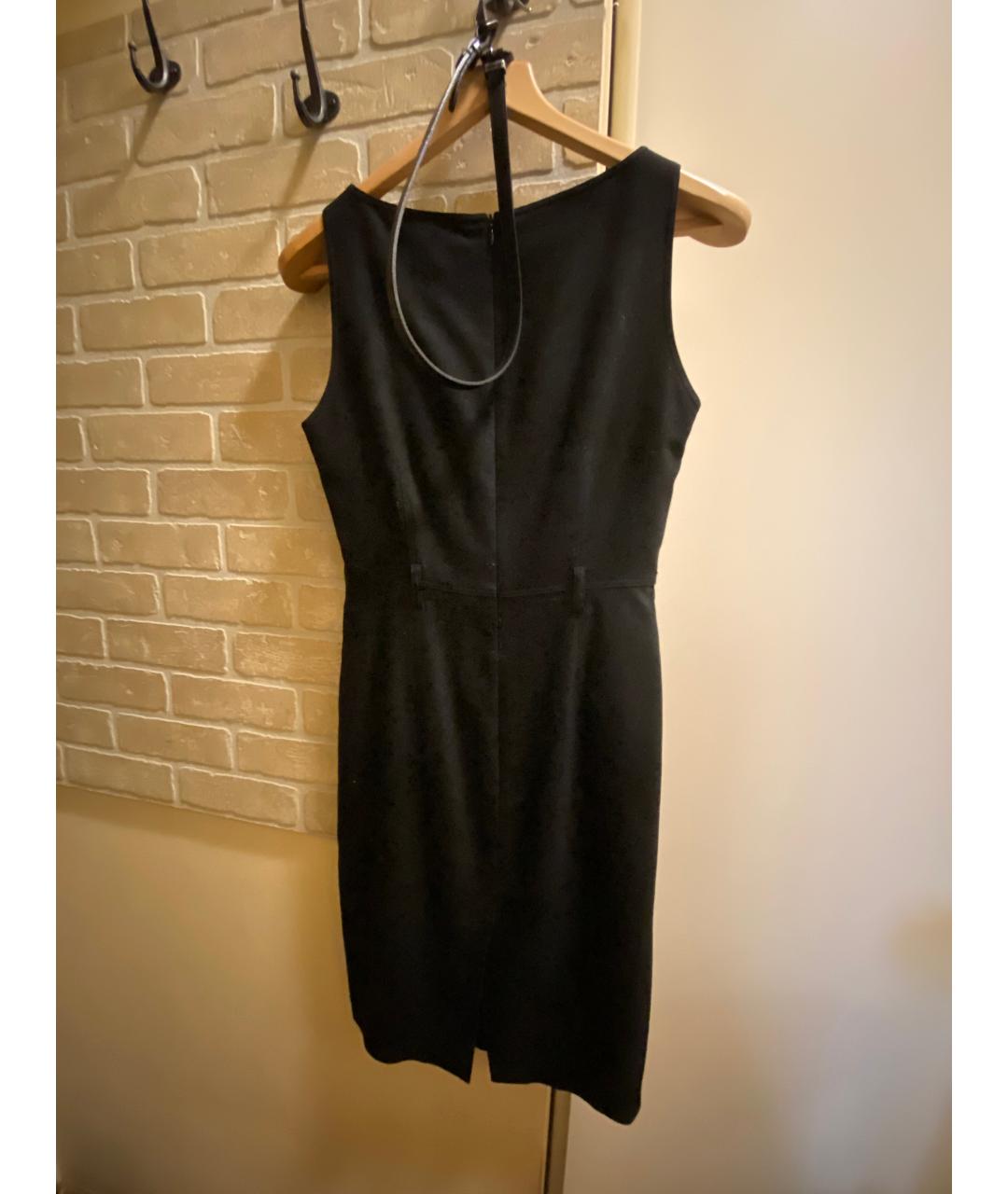 BURBERRY Черный шерстяной сарафан, фото 2