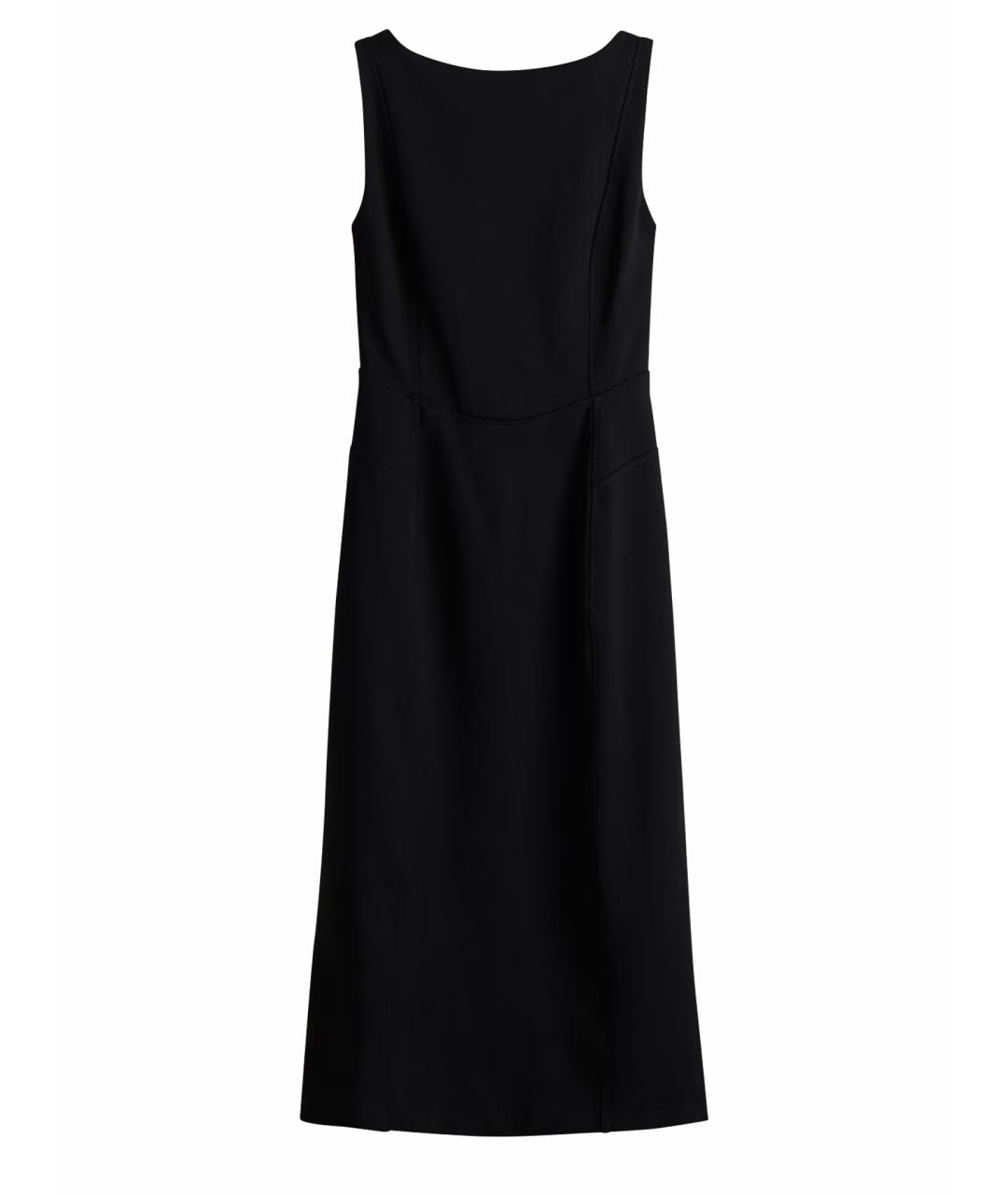 BURBERRY Черный шерстяной сарафан, фото 1