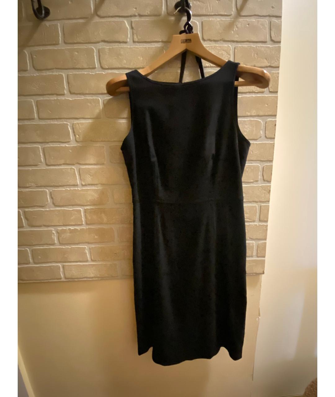 BURBERRY Черный шерстяной сарафан, фото 3