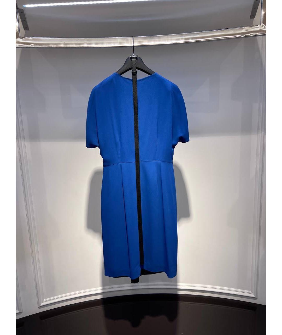 FENDI Синее коктейльное платье, фото 2