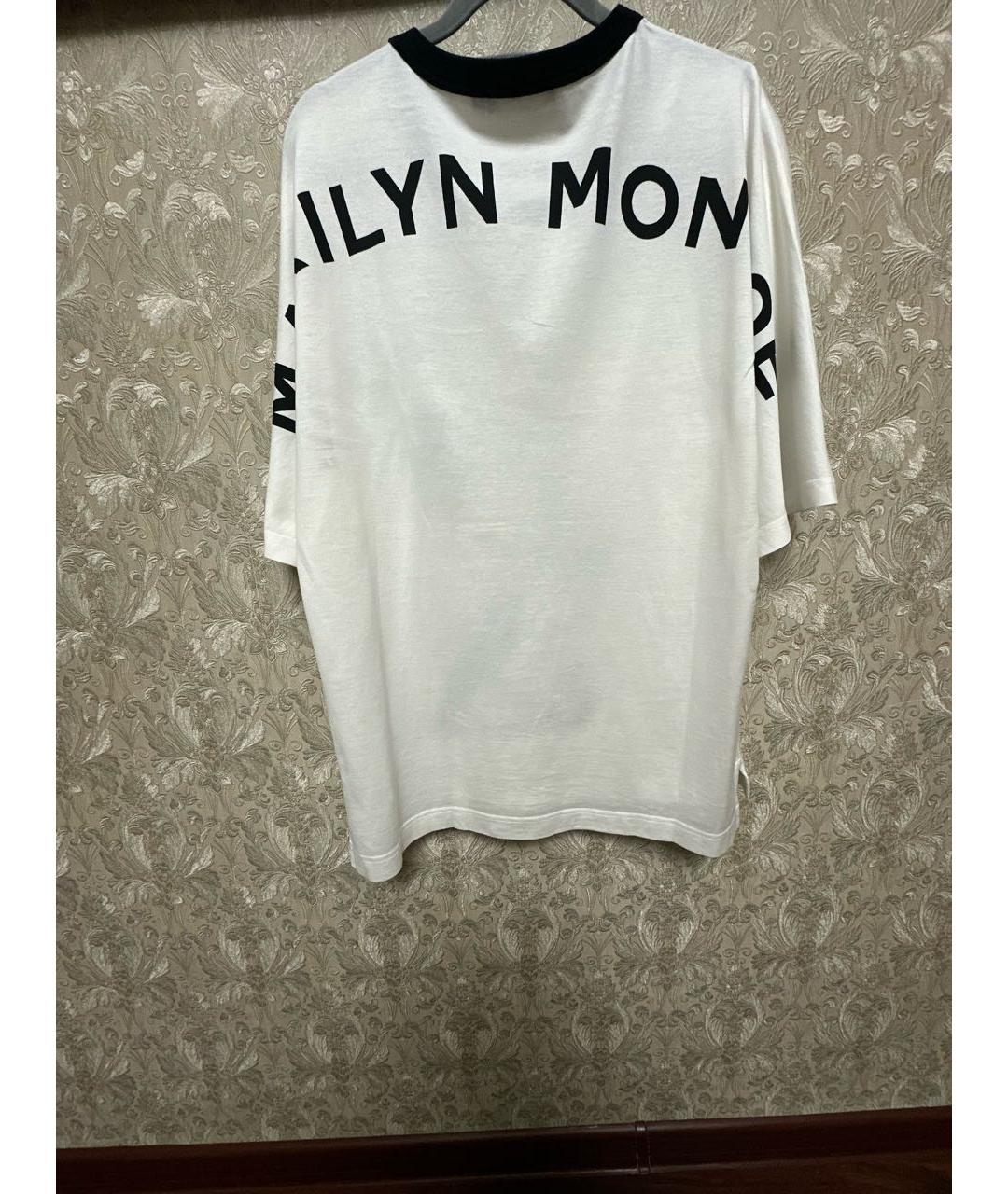 DOLCE&GABBANA Белая хлопковая футболка, фото 2