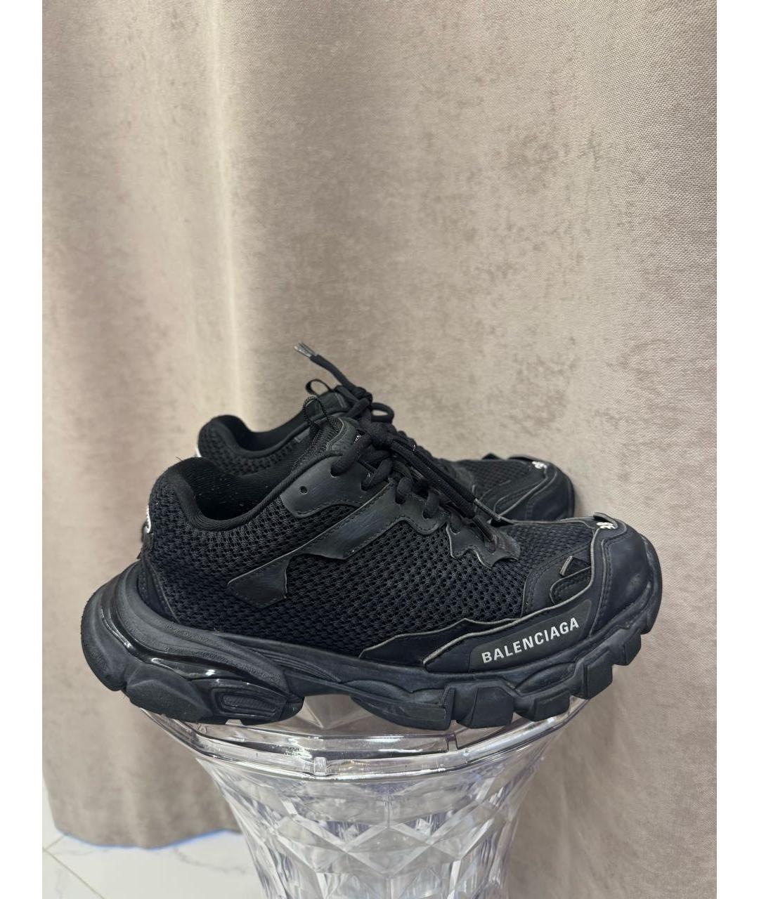 BALENCIAGA Черные текстильные кроссовки, фото 9