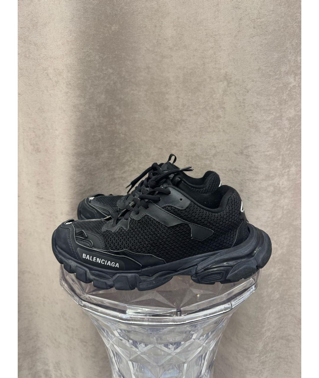 BALENCIAGA Черные текстильные кроссовки, фото 7