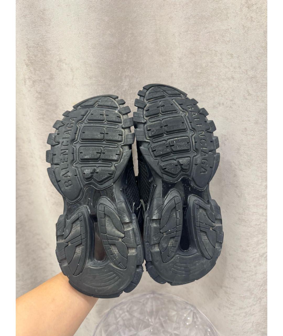 BALENCIAGA Черные текстильные кроссовки, фото 6