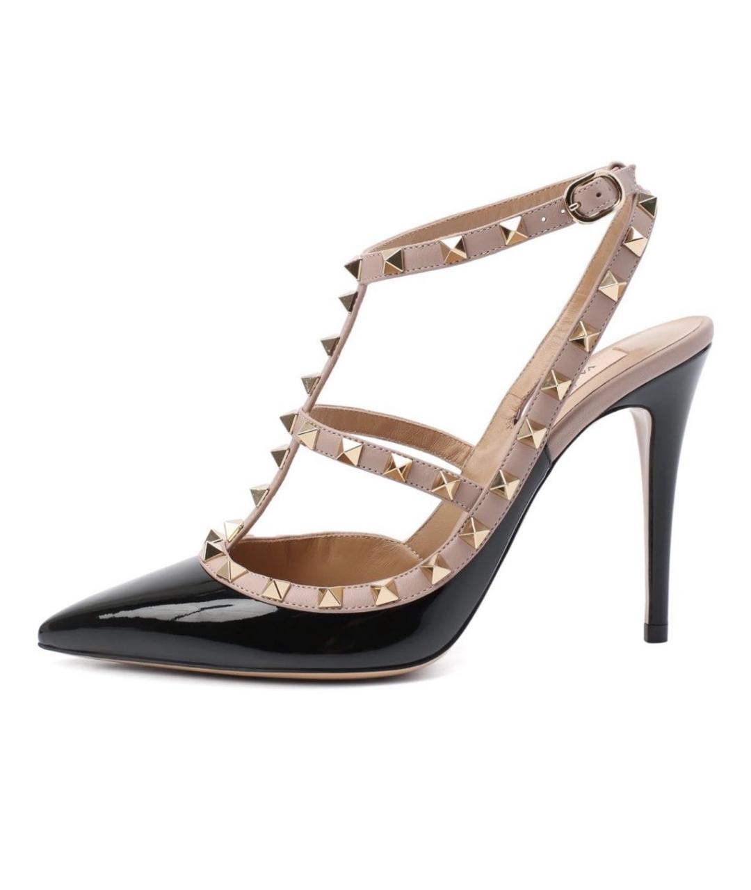 VALENTINO Черные туфли из лакированной кожи, фото 9