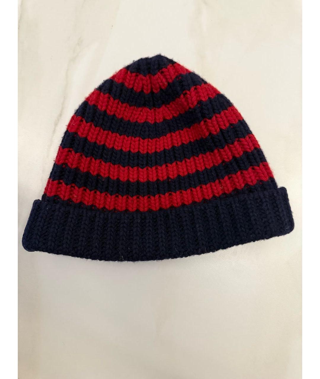 GUCCI Черная шерстяная шапка, фото 2