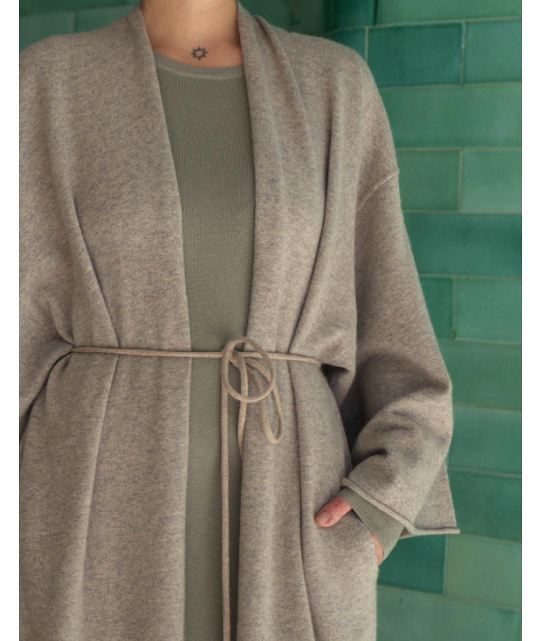 EXTREME CASHMERE Бежевый кашемировый кардиган, фото 5