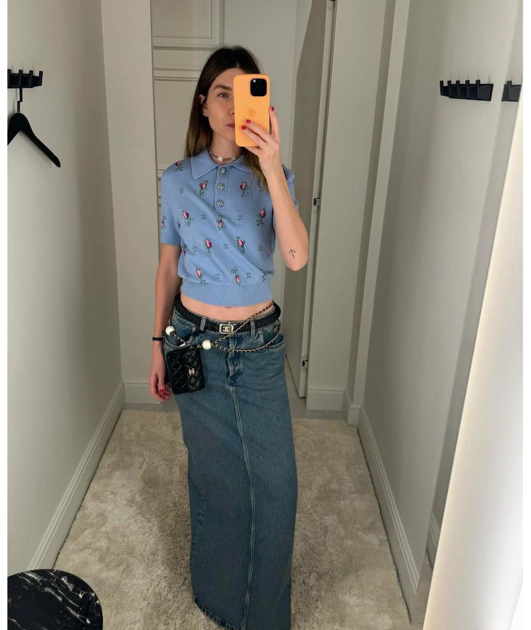 CHANEL Золотой металлический чокер, фото 6