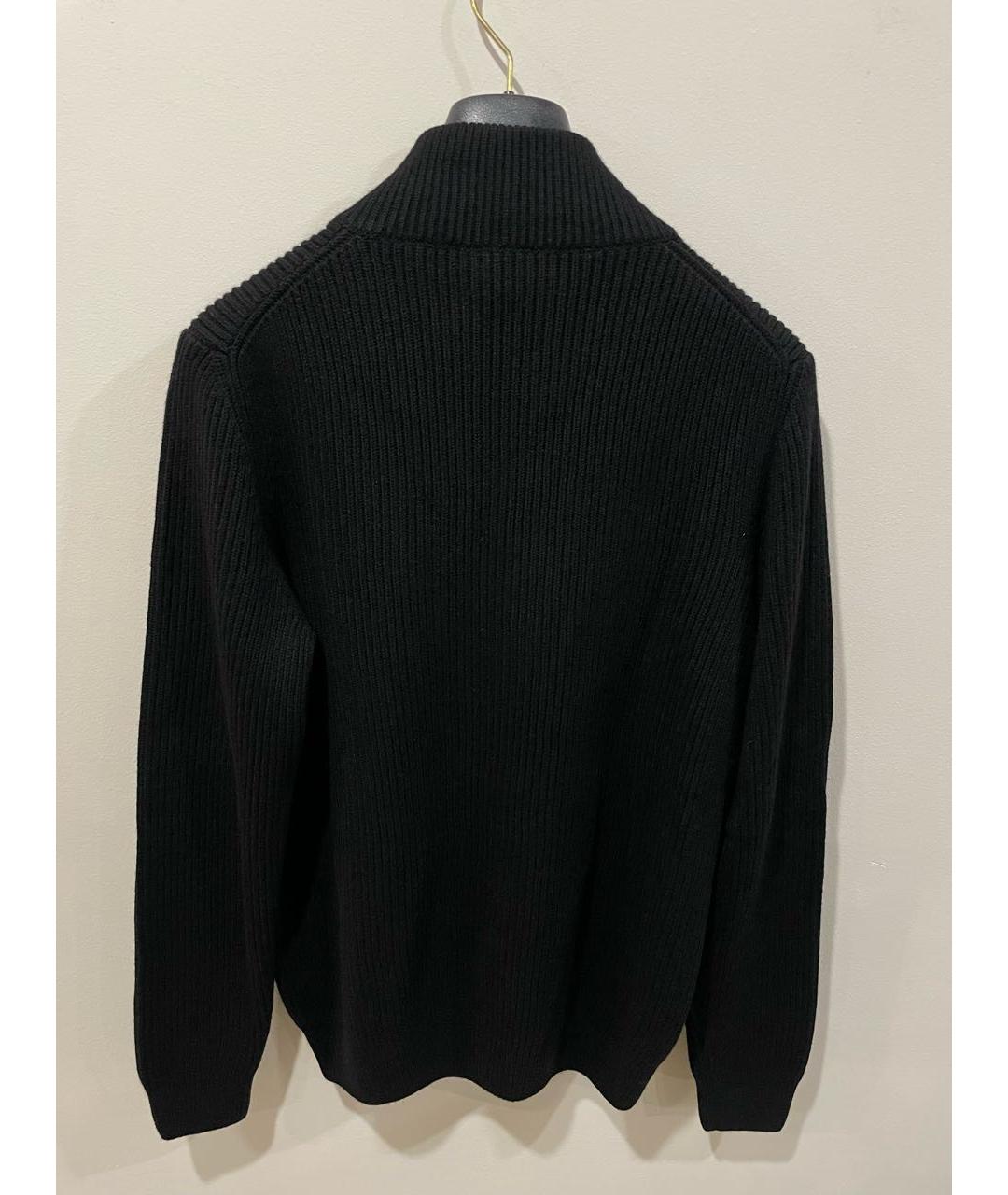 MOORER Черный кашемировый кардиган, фото 2
